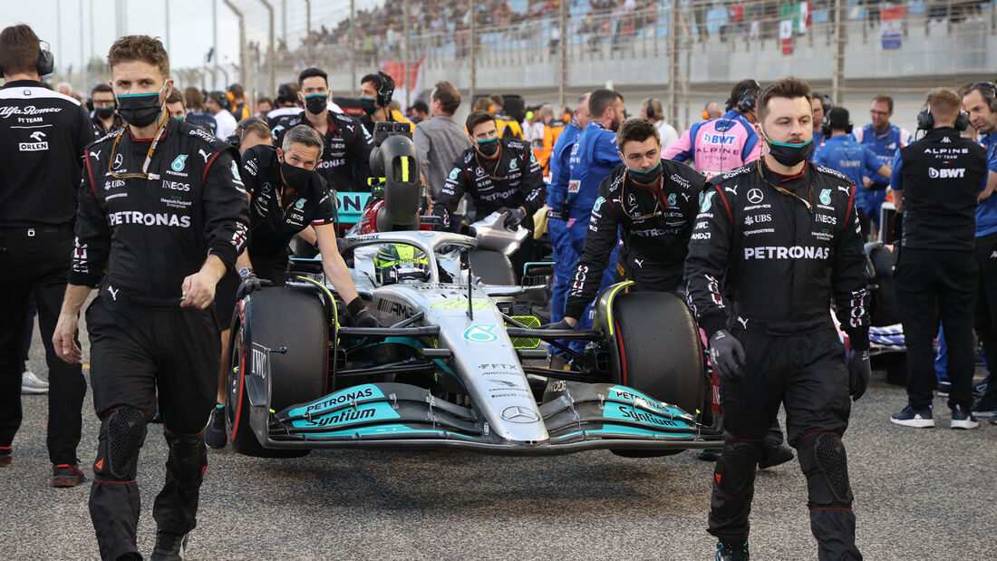 Lewis Hamilton - Mercedes - GP Bahrain 2022 - Sakhir - Rennen
