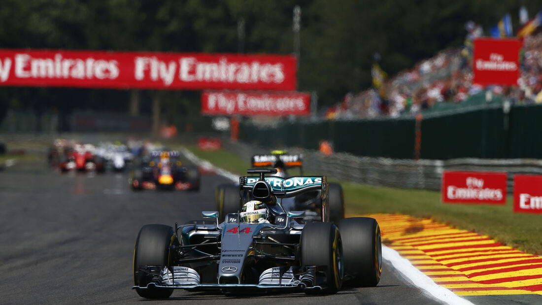 Lewis Hamilton - Mercedes - GP Belgien 2015 - Spa Francorchamps