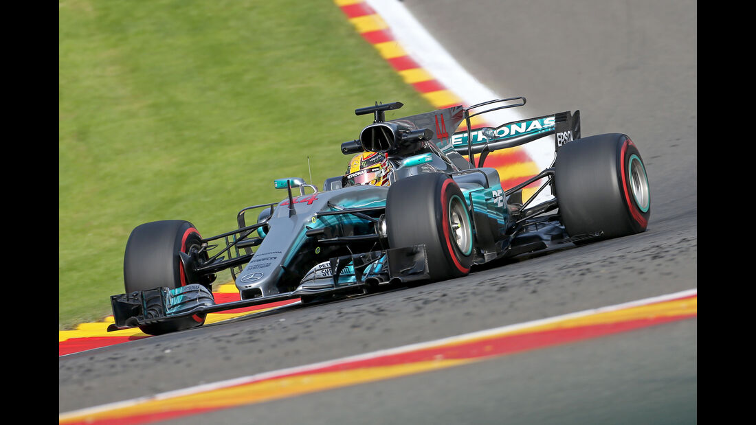 Lewis Hamilton - Mercedes - GP Belgien - Spa-Francorchamps - Formel 1 - 25. August 2017