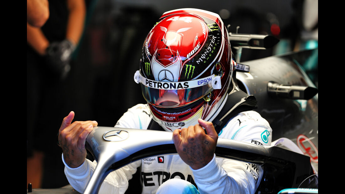 Lewis Hamilton - Mercedes - GP Belgien - Spa-Francorchamps - Formel 1 - Freitag - 30.08.2019