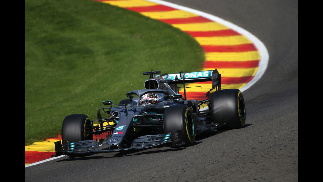 Lewis Hamilton - Mercedes - GP Belgien - Spa-Francorchamps - Formel 1 - Freitag - 30.08.2019