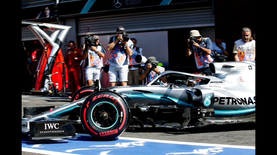 Lewis Hamilton - Mercedes - GP Belgien - Spa-Francorchamps - Formel 1 - Samstag - 31.8.2019