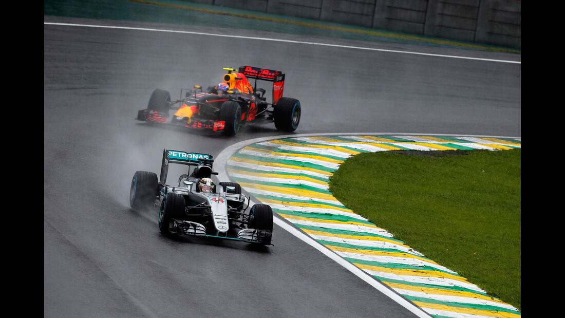 Lewis Hamilton - Mercedes - GP Brasilien 2016 - Interlagos - Rennen