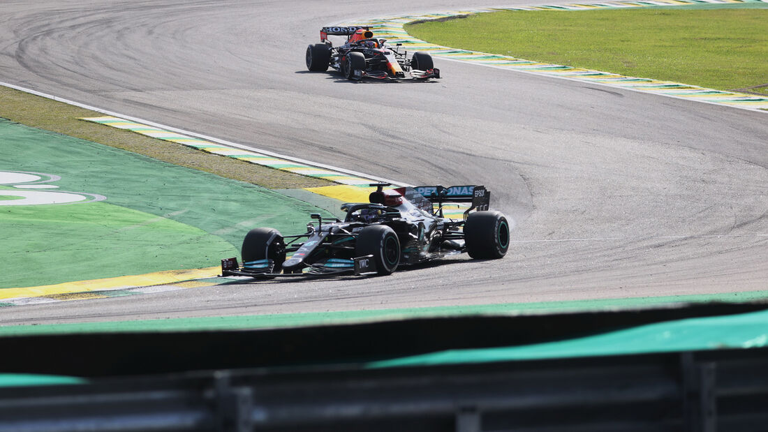 Lewis Hamilton - Mercedes - GP Brasilien 2021 - Sao Paulo - Rennen