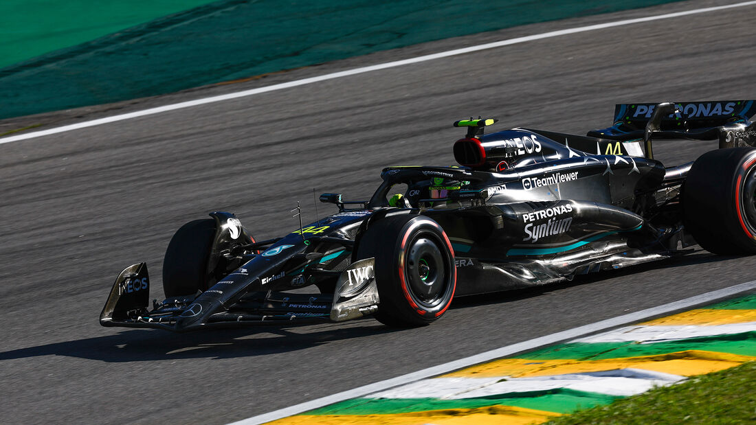 Lewis Hamilton - Mercedes - GP Brasilien 2023 - Sao Paulo - Formel 1