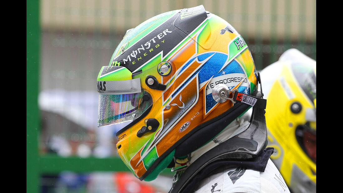 Lewis Hamilton - Mercedes - GP Brasilien - 23. November 2013