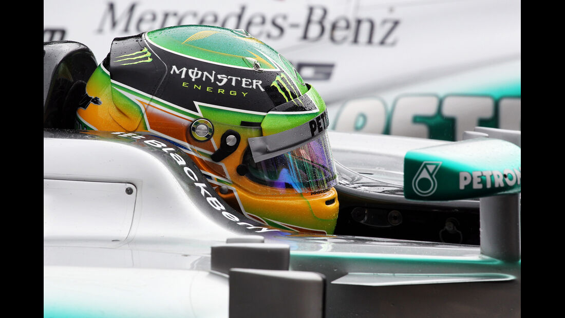 Lewis Hamilton - Mercedes - GP Brasilien - 23. November 2013