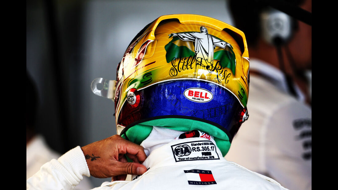 Lewis Hamilton - Mercedes - GP Brasilien - Interlagos - Formel 1 - Freitag - 9.11.2018