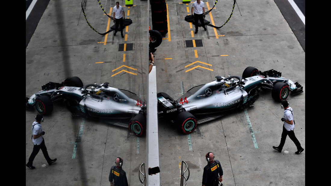 Lewis Hamilton - Mercedes - GP Brasilien - Interlagos - Formel 1 - Samstag - 10.11.2018