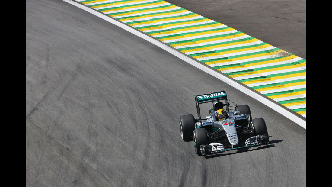 Lewis Hamilton - Mercedes - GP Brasilien - Interlagos - Freitag - 11.11.2016