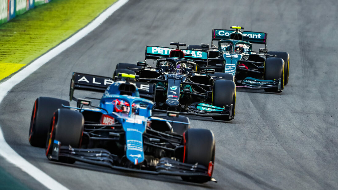 Lewis Hamilton - Mercedes - GP Brasilien - Sprint - Samstag - 13.11.2021