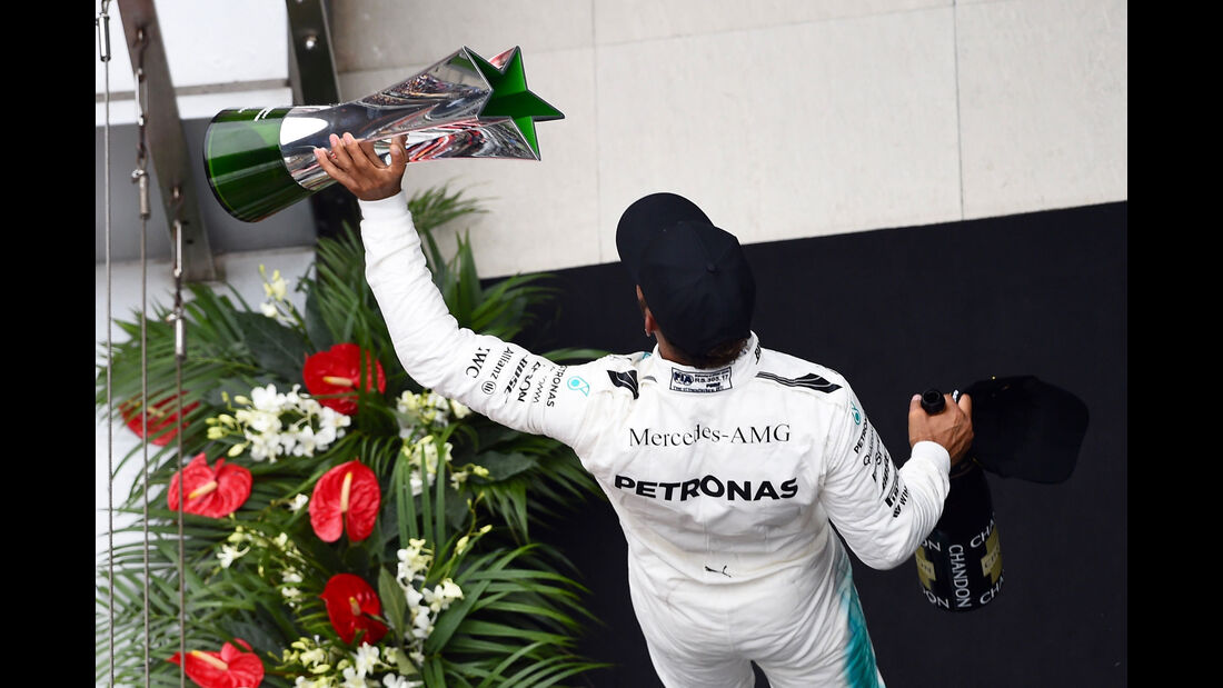 Lewis Hamilton - Mercedes - GP China 2017 - Shanghai - Rennen 