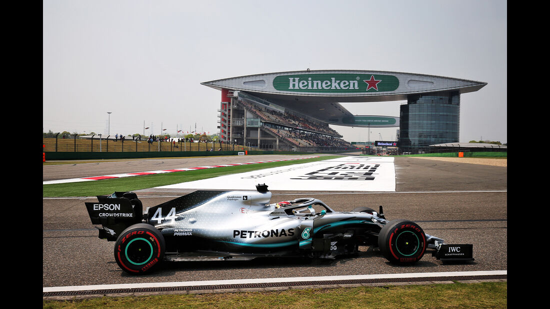 Lewis Hamilton - Mercedes - GP China - Shanghai - Formel 1 - Freitag - 12.4.2019