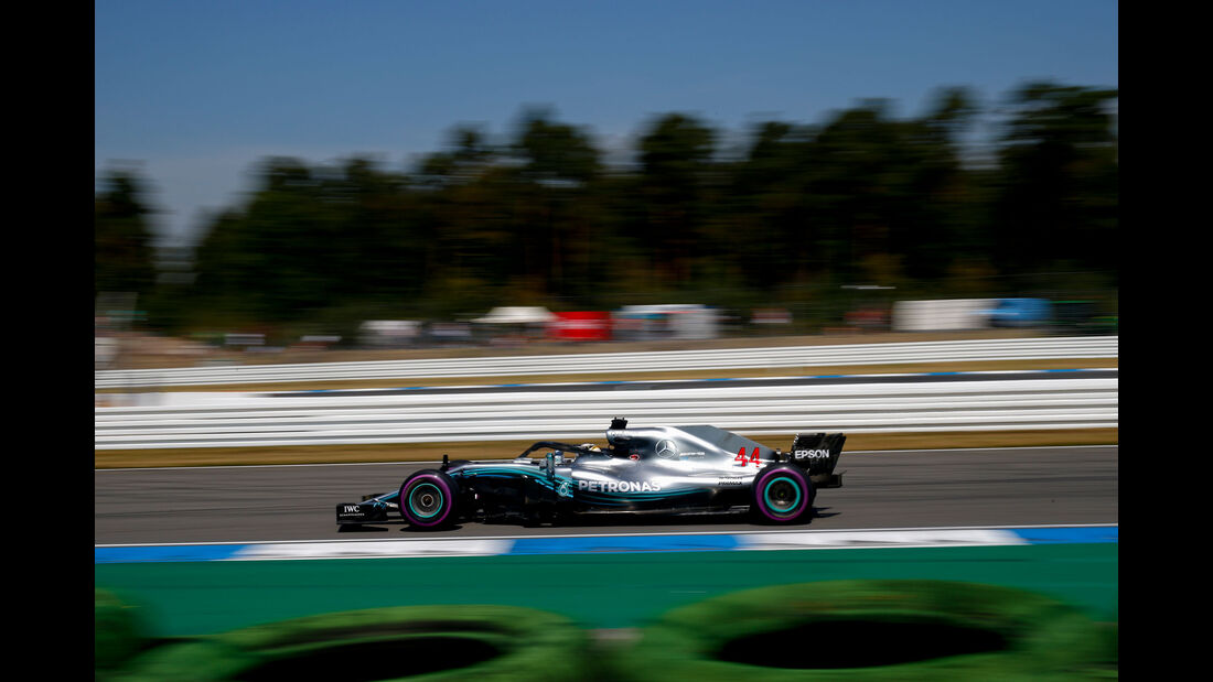 Lewis Hamilton - Mercedes - GP Deutschland - Hockenheim - Formel 1 - Freitag - 20.7.2018