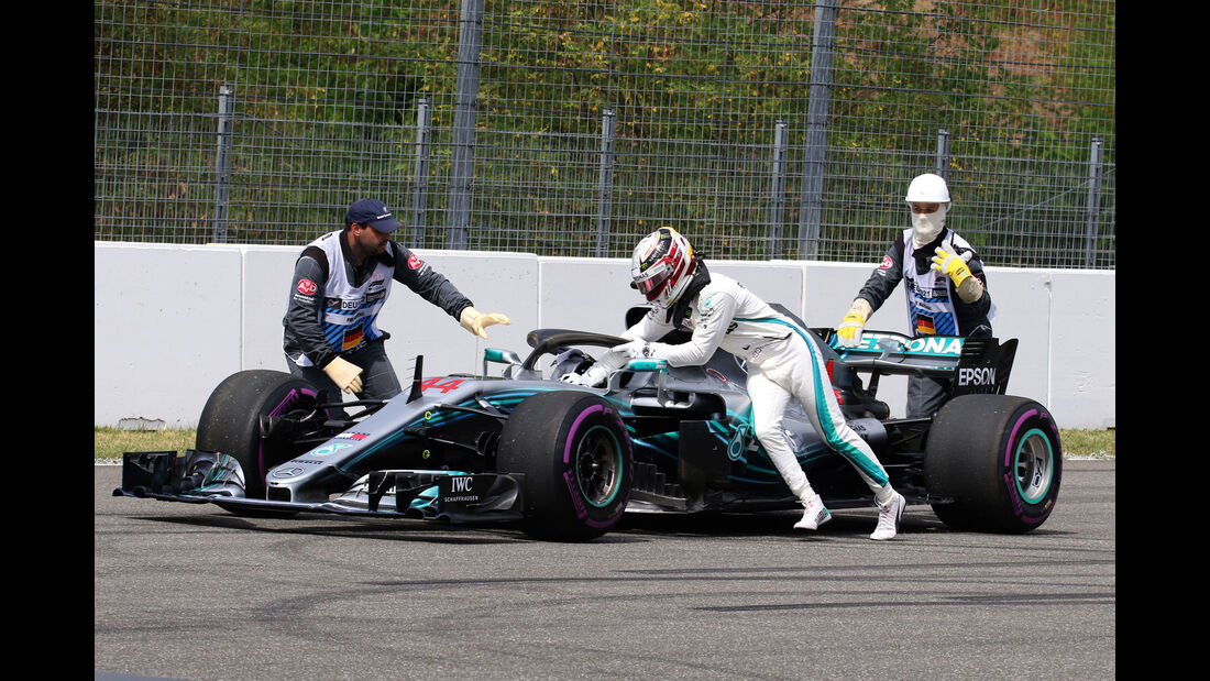 Lewis Hamilton - Mercedes - GP Deutschland - Hockenheim - Qualifying