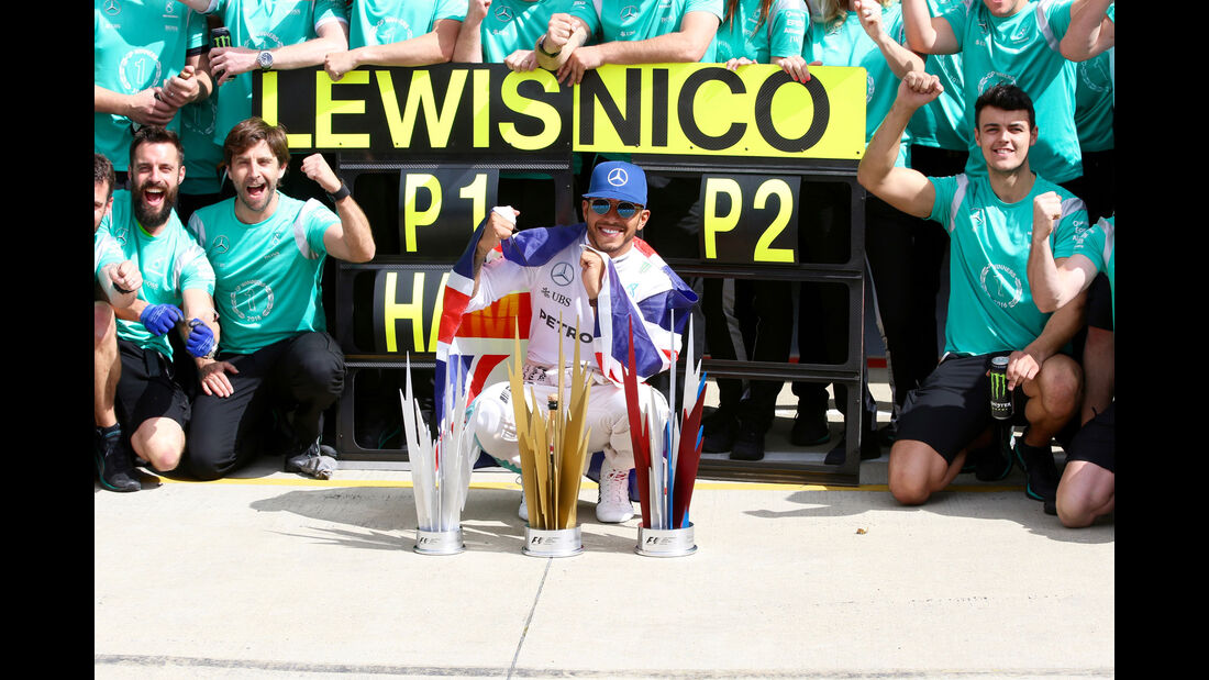Lewis Hamilton - Mercedes - GP England 2016 - Silverstone - Rennen 