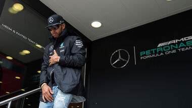 Lewis Hamilton - Mercedes - GP England - Silverstone - Formel 1 - Donnerstag - 7.7.2016