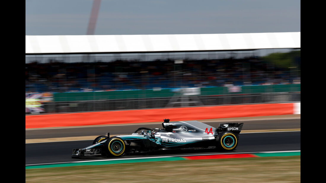 Lewis Hamilton - Mercedes - GP England - Silverstone - Formel 1 - Freitag - 6.7.2018