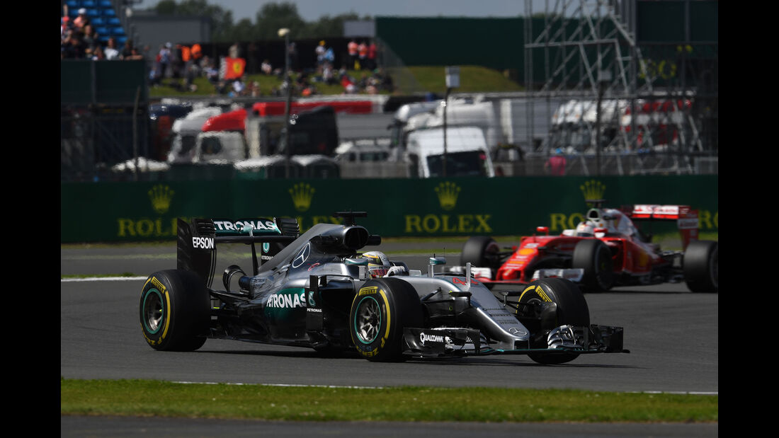 Lewis Hamilton - Mercedes - GP England - Silverstone - Formel 1 - Freitag - 8.7.2016 