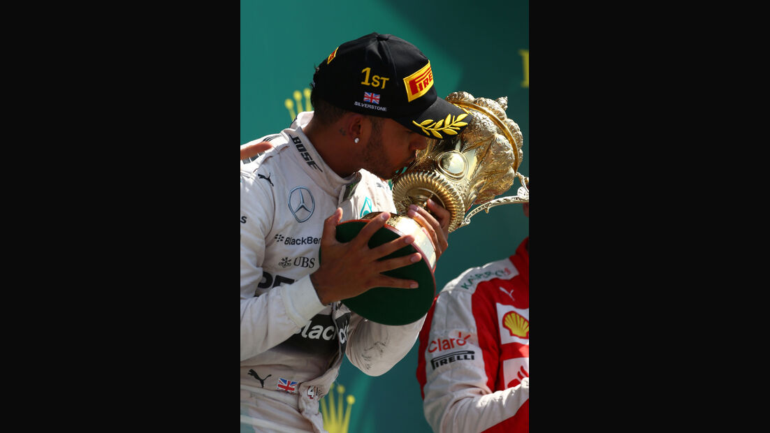 Lewis Hamilton - Mercedes - GP England - Silverstone - Rennen - Sonntag - 5.7.2015