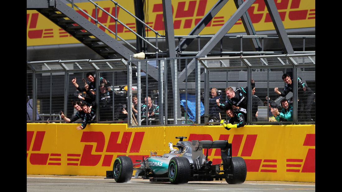 Lewis Hamilton - Mercedes - GP England - Silverstone - Rennen - Sonntag - 5.7.2015