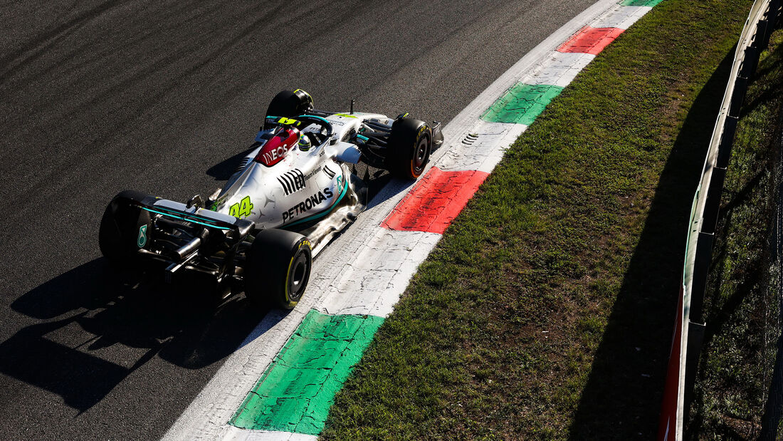 Lewis Hamilton - Mercedes - GP Italien 2022 - Monza - Rennen