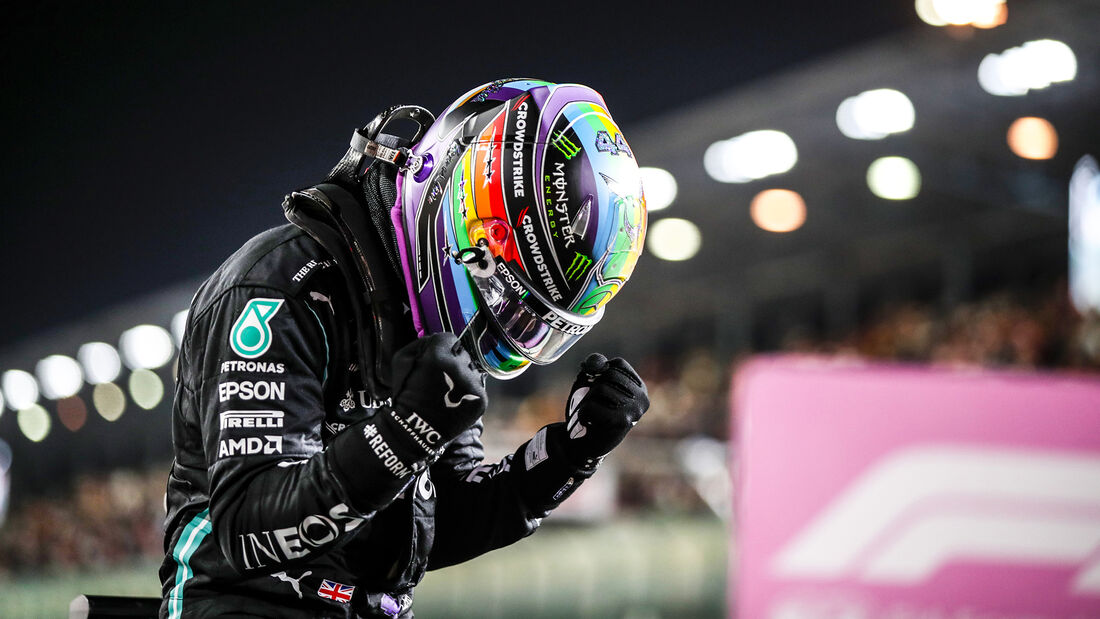 Lewis Hamilton - Mercedes - GP Katar 2021 - Qualifikation