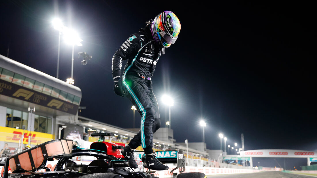 Lewis Hamilton - Mercedes - GP Katar 2021 - Rennen