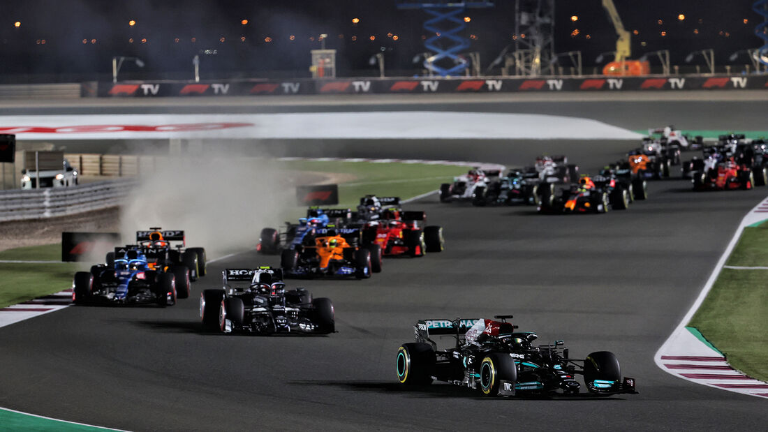Lewis Hamilton - Mercedes - GP Katar 2021 - Rennen