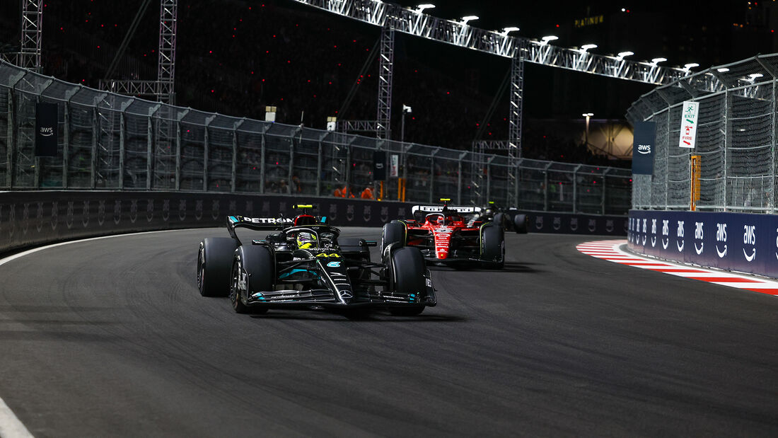 Lewis Hamilton - Mercedes - GP Las Vegas 2023 - Las Vegas - Formel 1