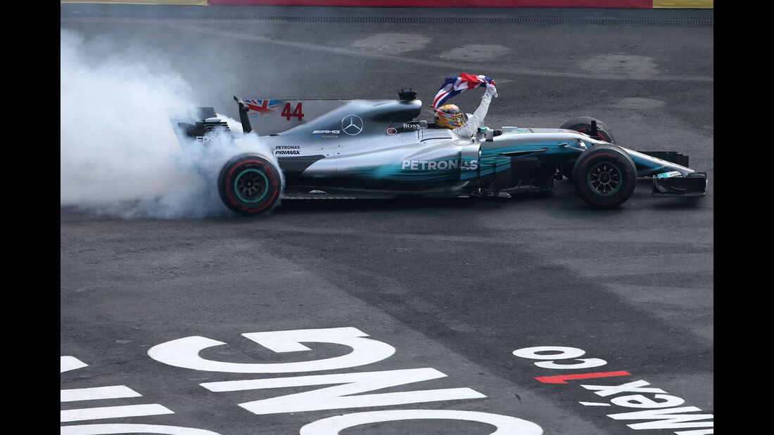 Lewis Hamilton - Mercedes - GP Mexiko 2017 - Rennen