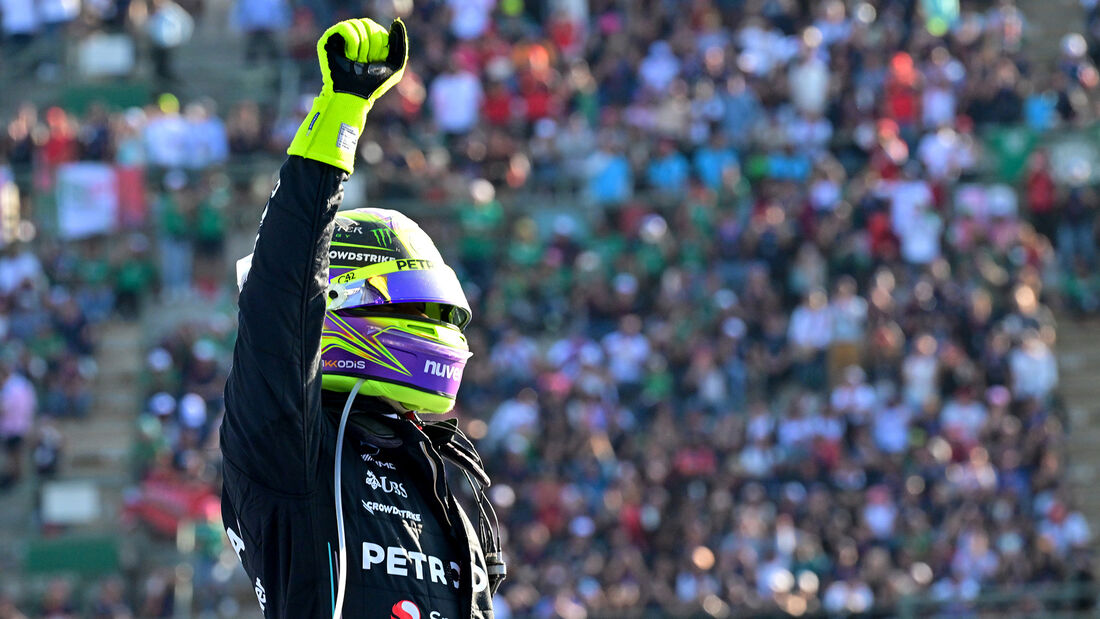 Lewis Hamilton - Mercedes - GP Mexiko 2023 - Mexiko-Stadt - Formel 1 - Rennen - 29.10.2023