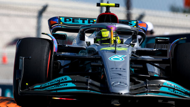 Lewis Hamilton - Mercedes - Miami GP - USA - Saturday - 05/07/2022