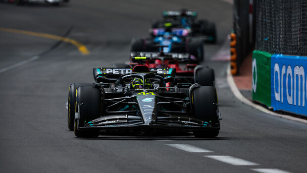 Lewis Hamilton - Mercedes - GP Monaco 2023 - Rennen