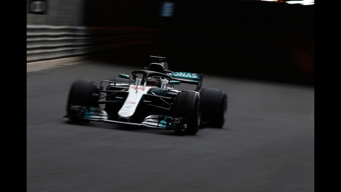Lewis Hamilton - Mercedes - GP Monaco - Formel 1 - Donnerstag - 24.5.2018