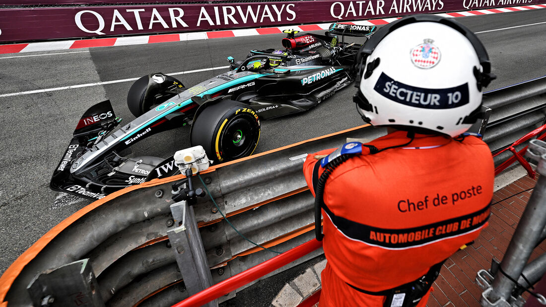 Lewis Hamilton - Mercedes - GP Monaco - Monte Carlo - Formel 1 - 24. Mai 2024