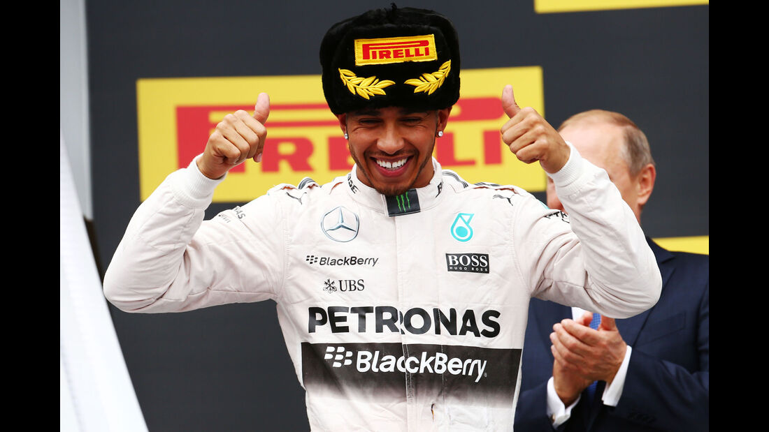 Lewis Hamilton - Mercedes - GP Russland 2015 - Sochi - Rennen