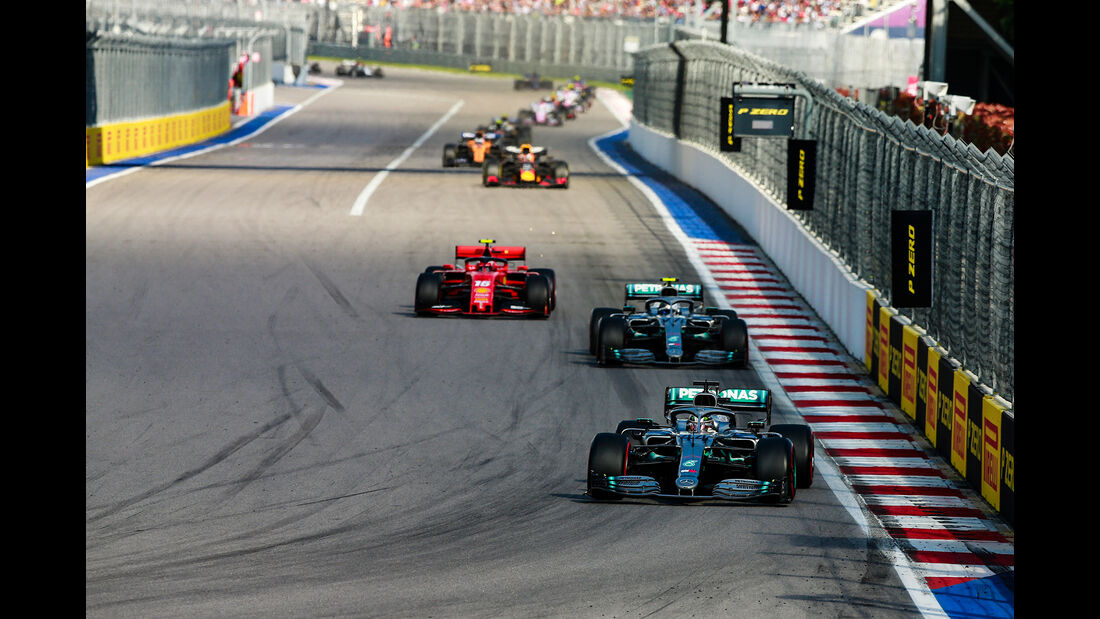 Lewis Hamilton - Mercedes - GP Russland 2019 - Sochi Autodrom - Rennen