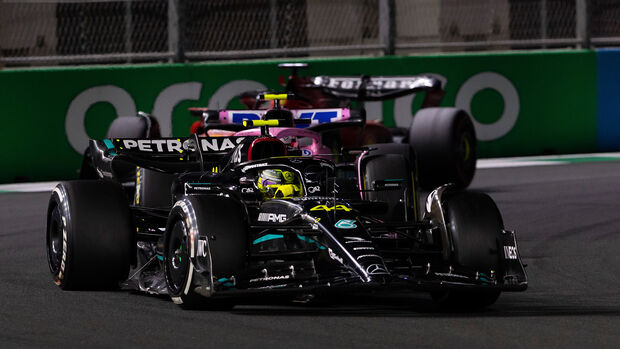 Lewis Hamilton - Mercedes - GP Saudi-Arabien 2023 - Jeddah