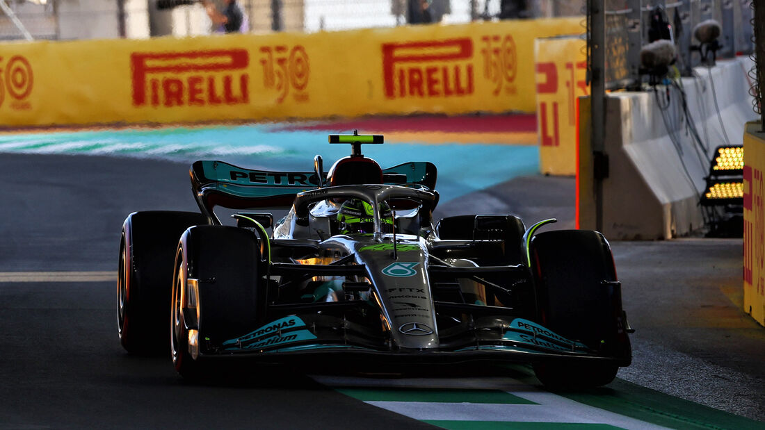 Lewis Hamilton - Mercedes - GP Saudi-Arabien  - Jeddah - 25. März 2022