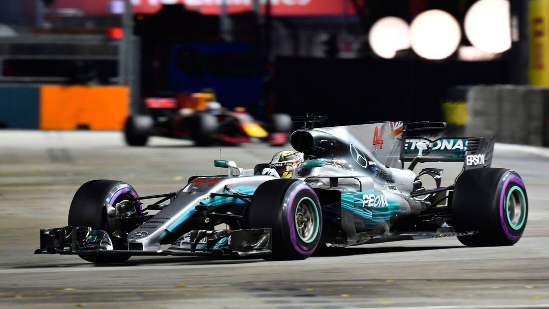 Lewis Hamilton - Mercedes - GP Singapur 2017 