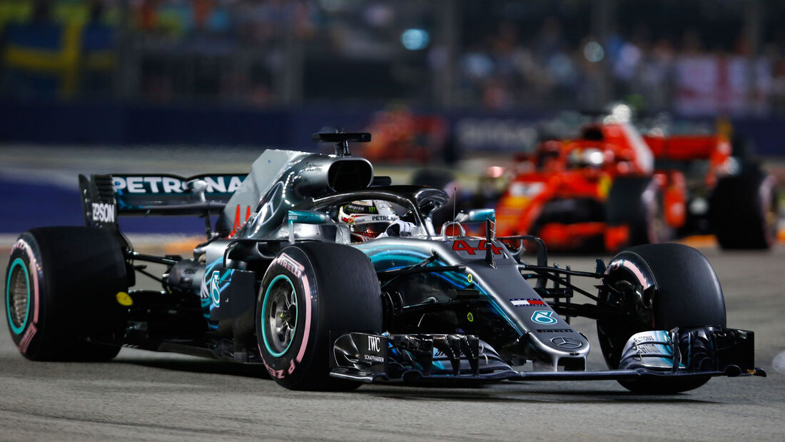 Lewis Hamilton - Mercedes - GP Singapur 2018