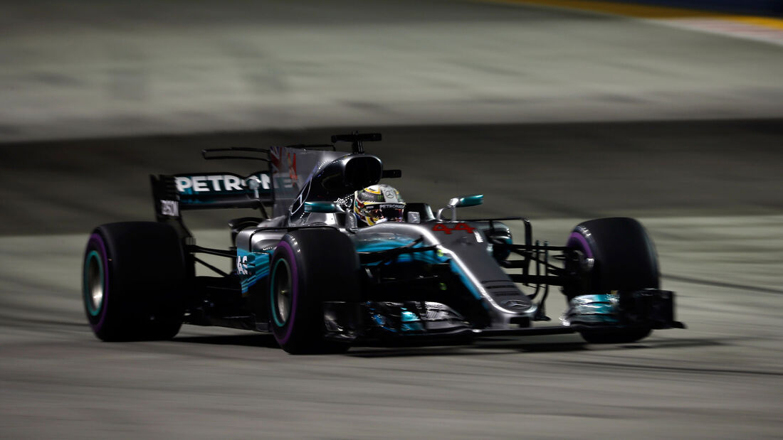 Lewis Hamilton - Mercedes - GP Singapur - Qualifying 