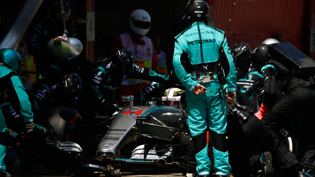 Lewis Hamilton - Mercedes - GP Spanien 2015 - Rennen - Sonntag - 10.5.2015