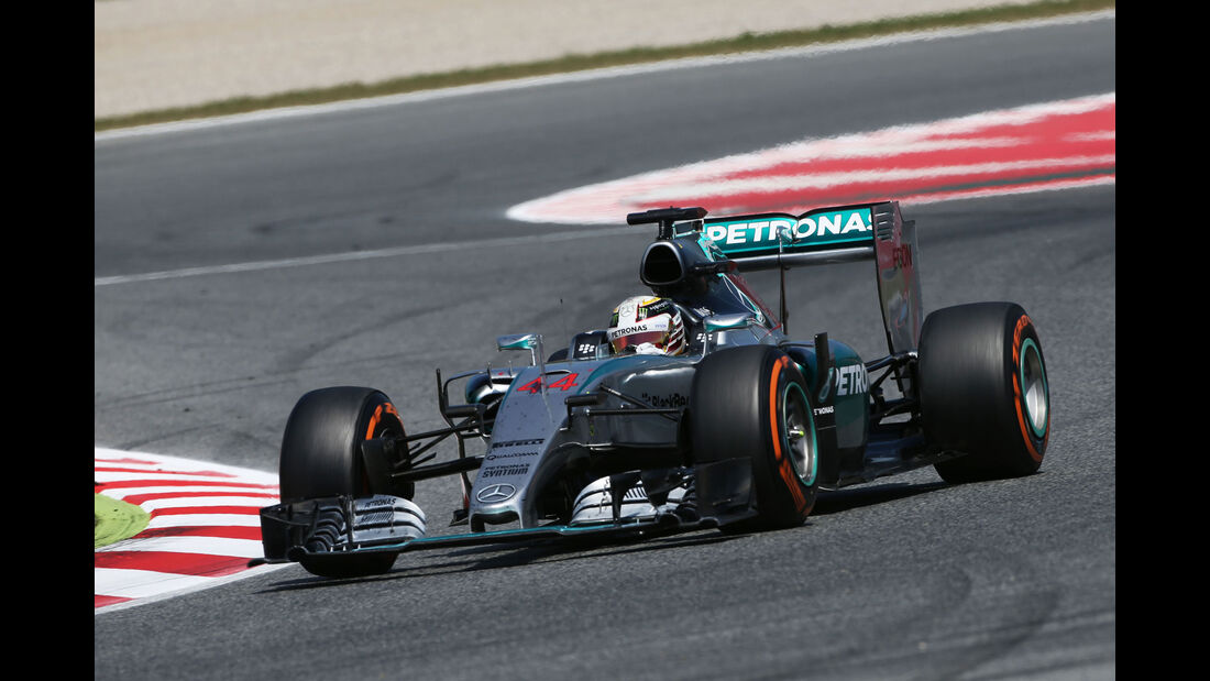 Lewis Hamilton - Mercedes - GP Spanien 2015 - Rennen - Sonntag - 10.5.2015