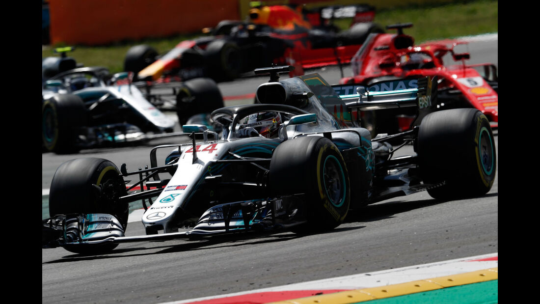 Lewis Hamilton - Mercedes - GP Spanien 2018
