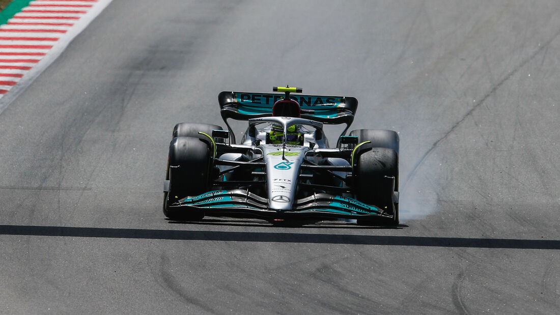 Lewis Hamilton - Mercedes - GP Spanien 2022