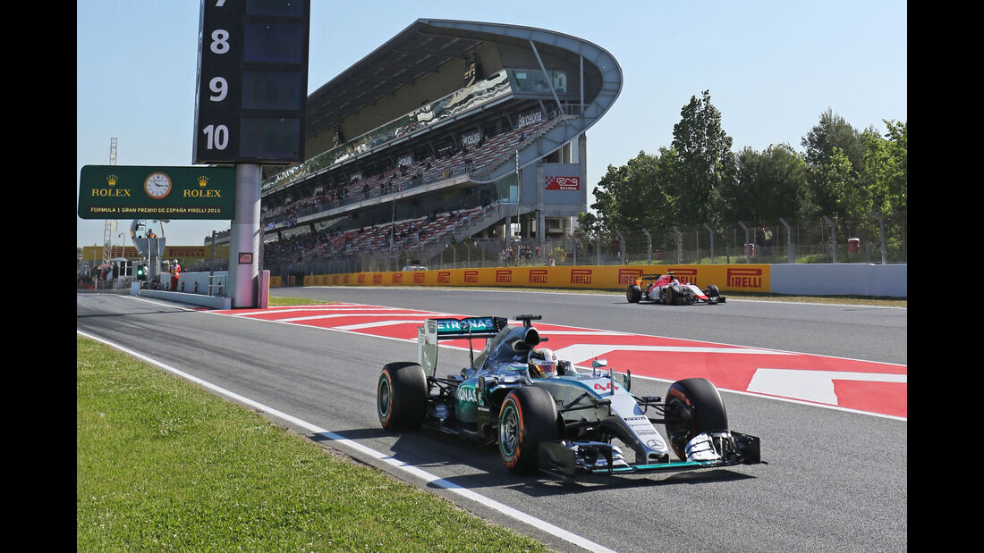 Lewis Hamilton - Mercedes - GP Spanien - Barcelona - Freitag - 8.5.2015