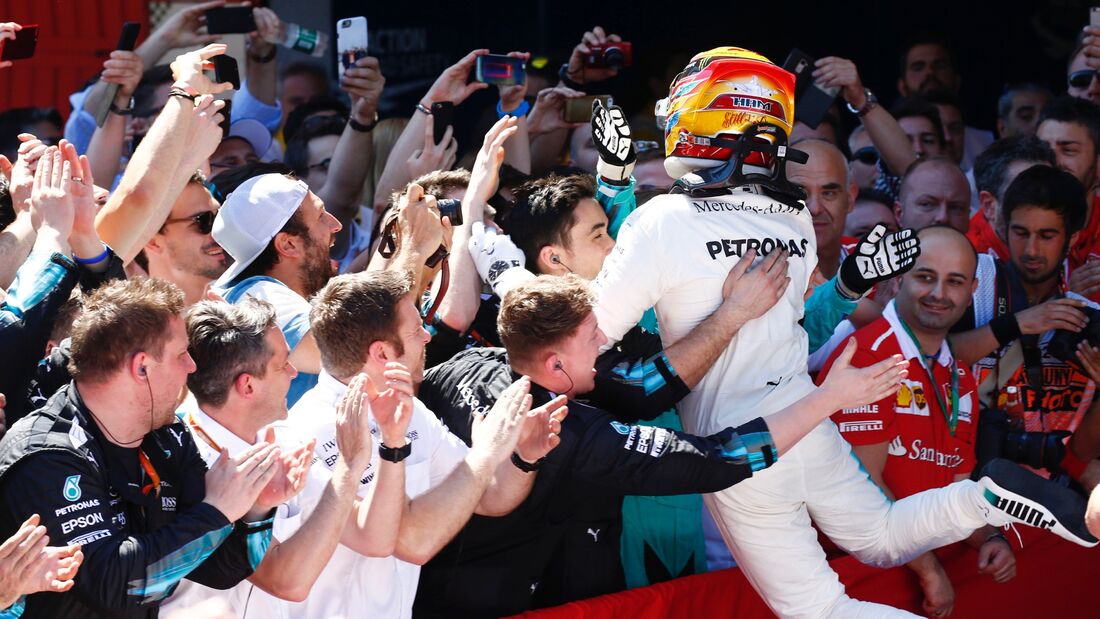 Lewis Hamilton - Mercedes - GP Spanien - Formel 1 - 14. Mai 2017