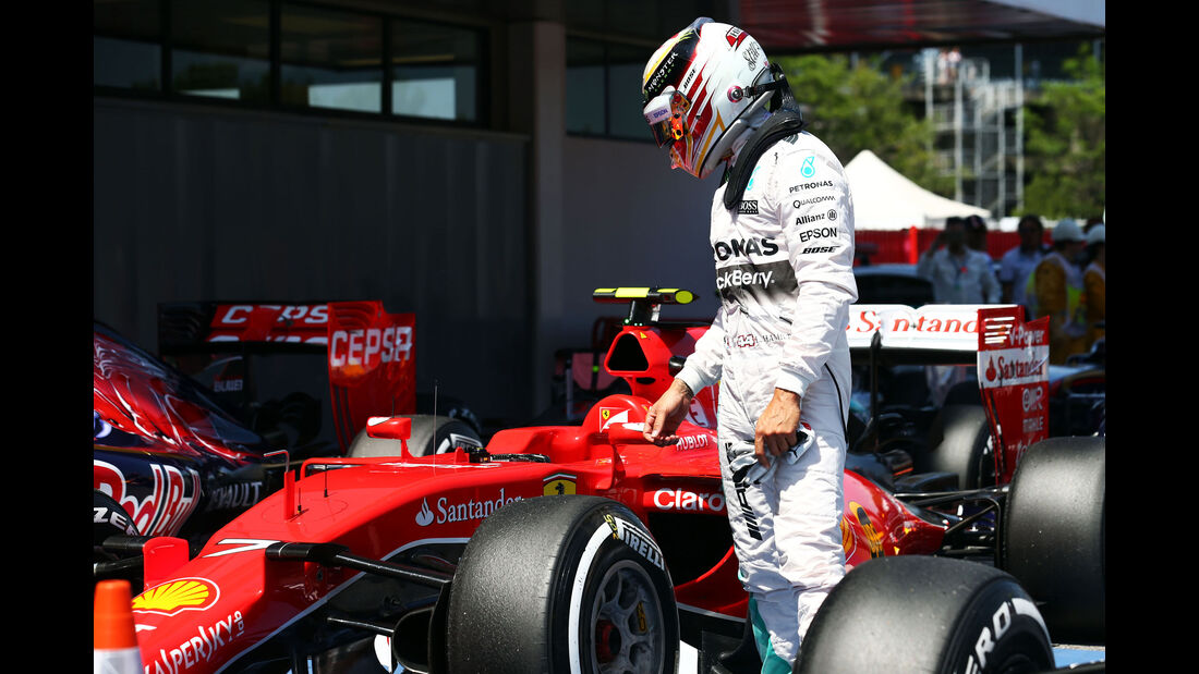 Lewis Hamilton - Mercedes - GP Spanien - Qualifying - Samstag - 9.5.2015